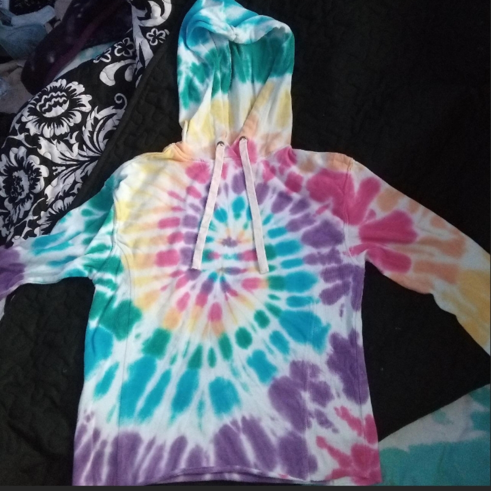 No Boundaries Multicolor Tie-Dye Hoodie